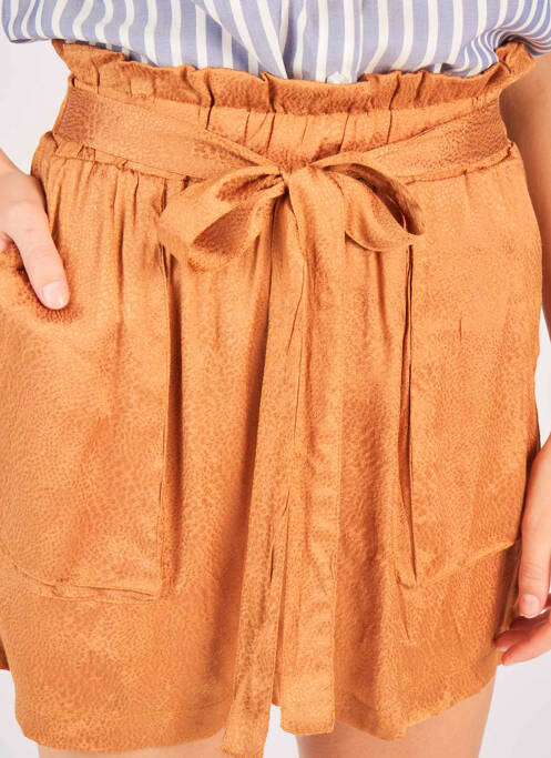 Short marron ONLY pour femme