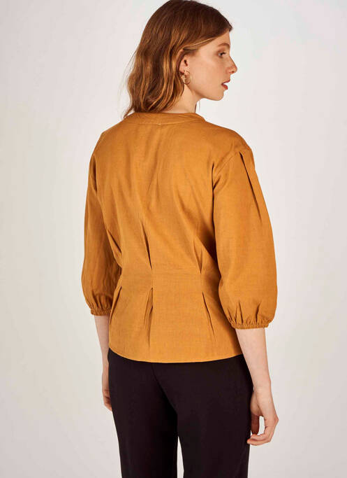 Top marron ONLY pour femme