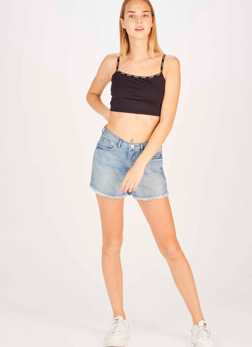 Short bleu ONLY pour femme