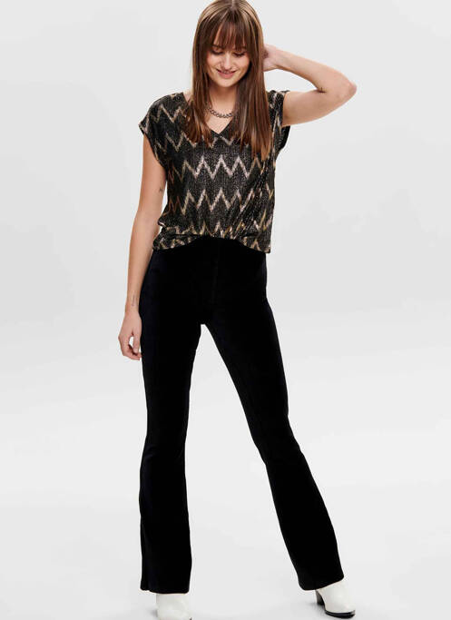 Pantalon large noir ONLY pour femme