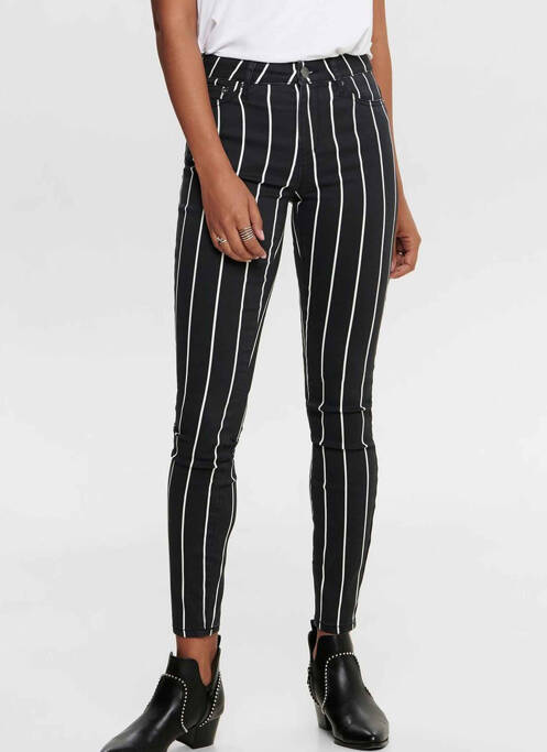 Jeans skinny noir ONLY pour femme