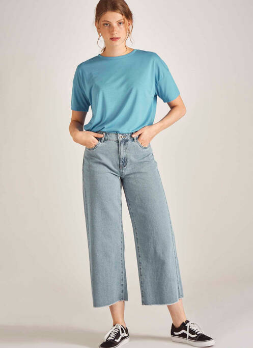 T-shirt bleu ONLY pour femme