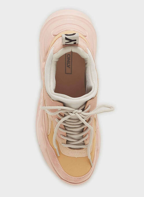 Baskets rose ONLY femme