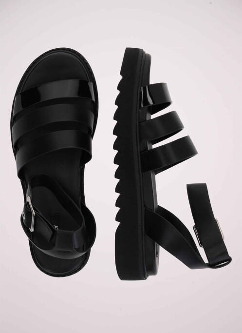 Sandales/Nu pieds noir ONLY femme
