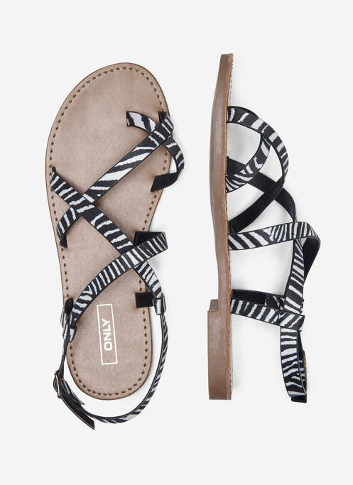 Sandales/Nu pieds blanc ONLY femme