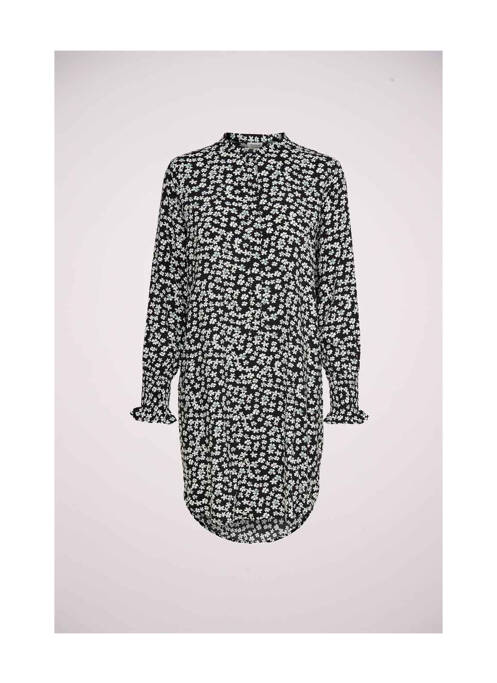 Robe mi-longue noir JACQUELINE DE YONG pour femme