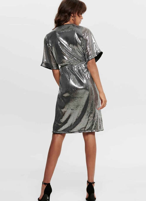 Robe courte noir JACQUELINE DE YONG pour femme