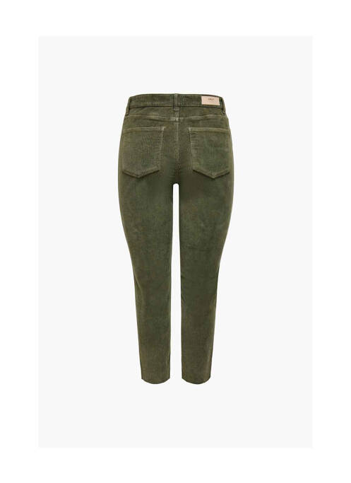 Pantalon slim vert ONLY pour femme