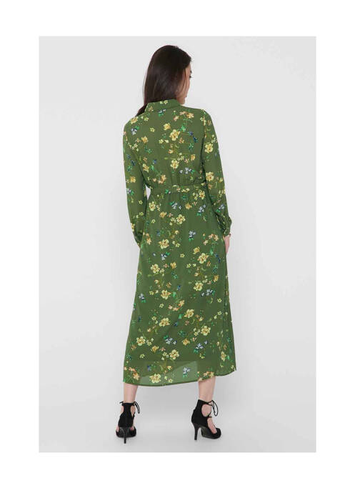 Robe longue vert ONLY femme