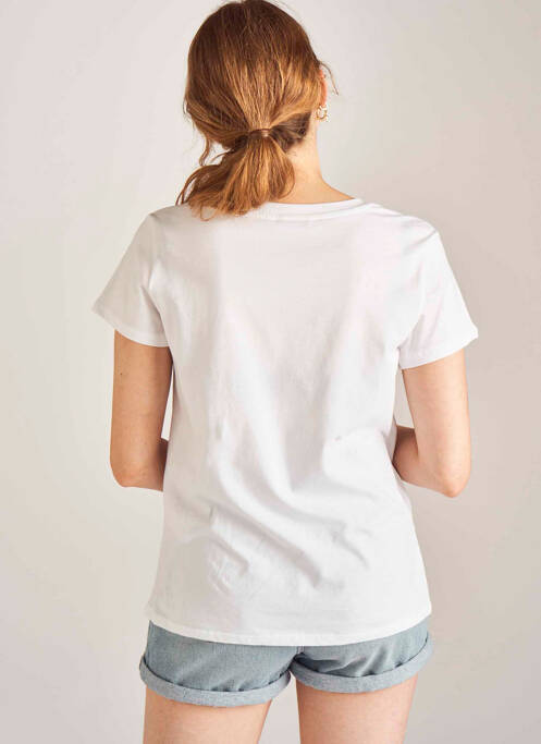 T-shirt blanc ONLY pour femme