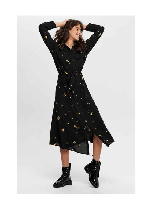 Robe longue rose ONLY pour femme