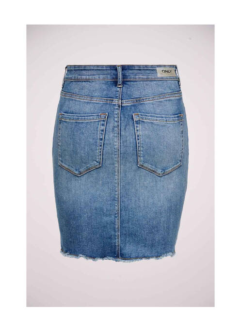 Jupe courte bleu ONLY pour femme