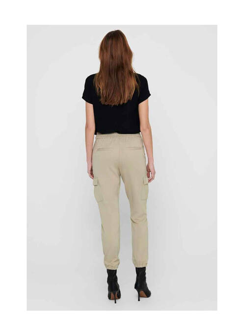 Pantalon cargo beige ONLY pour femme