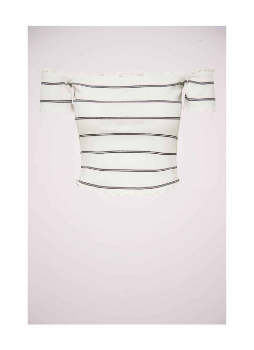 T-shirt blanc JACQUELINE DE YONG pour femme