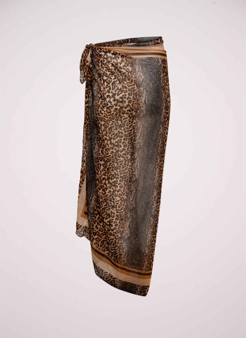 Foulard marron ONLY pour femme