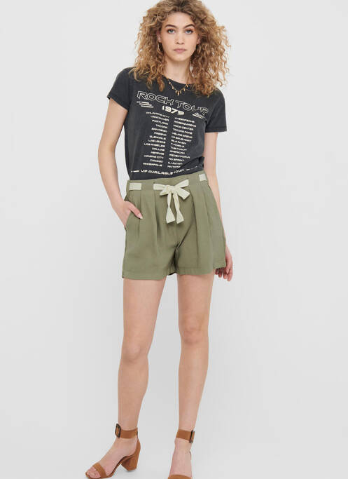Short vert JACQUELINE DE YONG pour femme