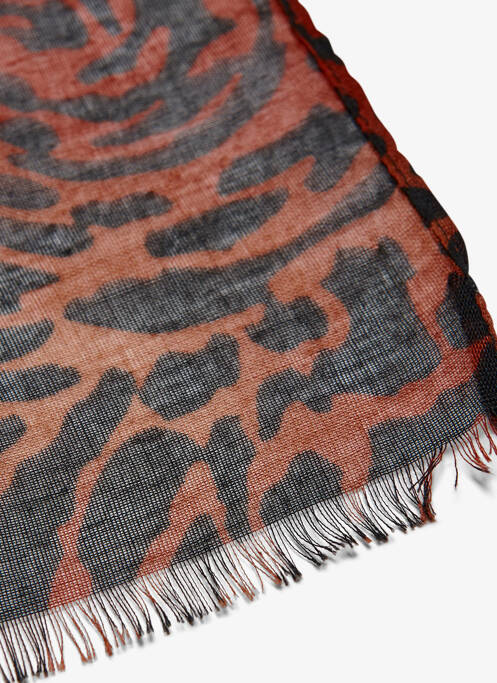 Foulard marron ONLY pour femme