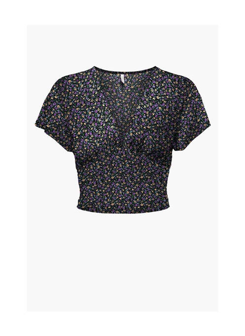 T-shirt noir ONLY pour femme