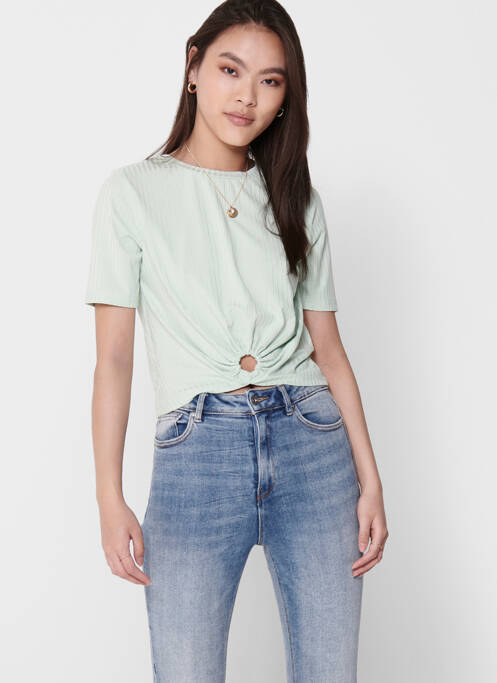 T-shirt vert ONLY pour femme
