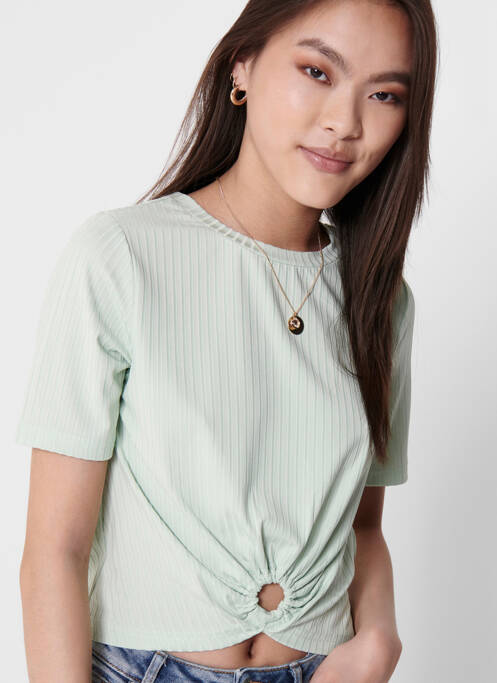 T-shirt vert ONLY pour femme
