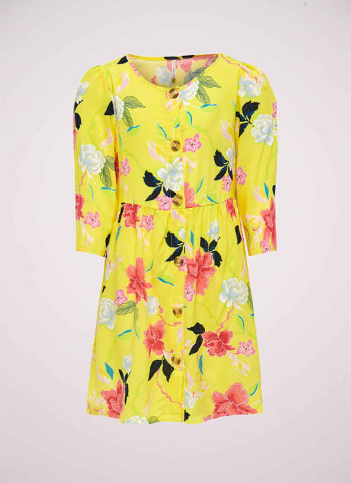 Robe longue jaune ONLY pour fille