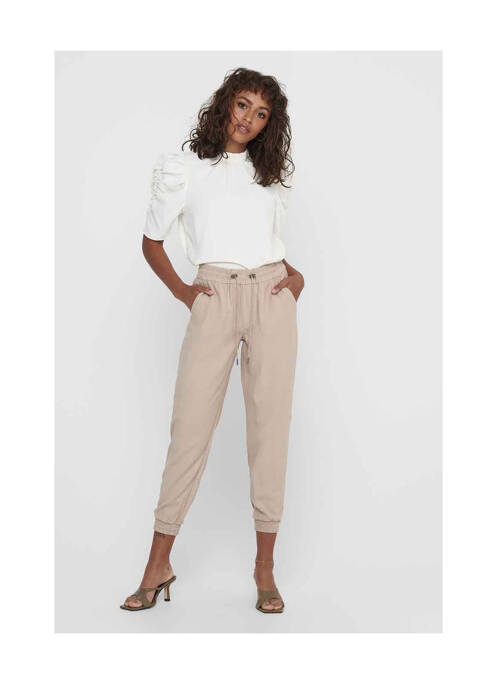 Jogging beige ONLY pour femme