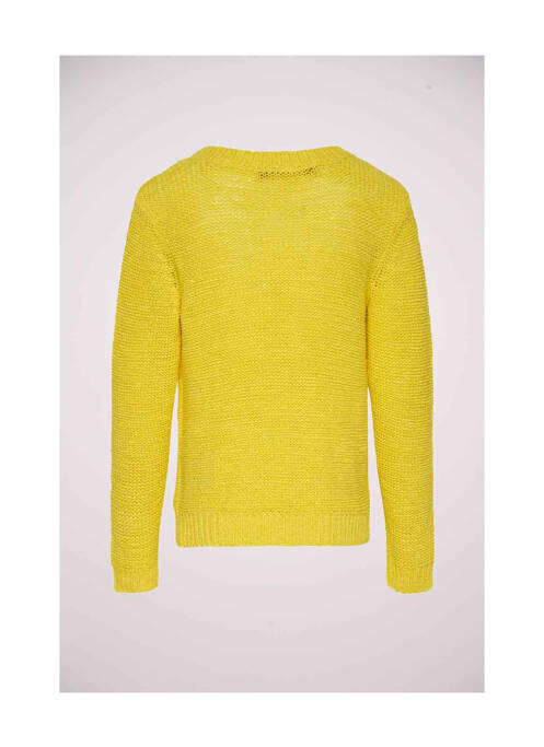 Gilet manches longues jaune ONLY fille