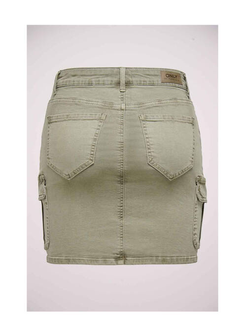 Jupe courte vert ONLY femme