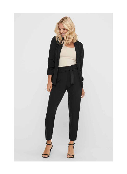 Pantalon chino noir ONLY pour femme