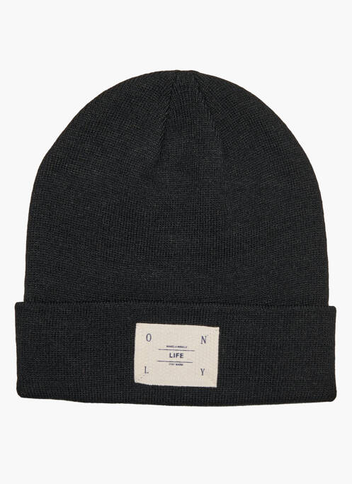 Bonnet noir ONLY femme