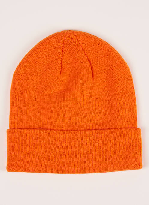 Bonnet orange ONLY femme