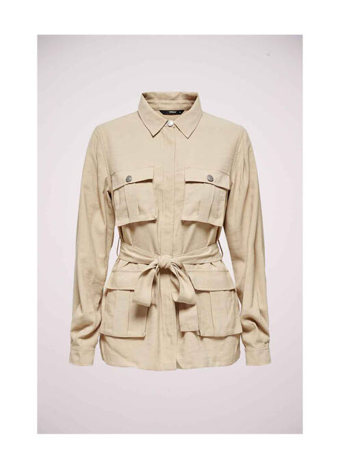 Blazer beige ONLY pour femme