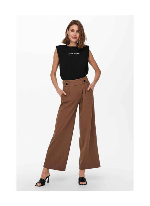 Pantalon flare noir JACQUELINE DE YONG pour femme