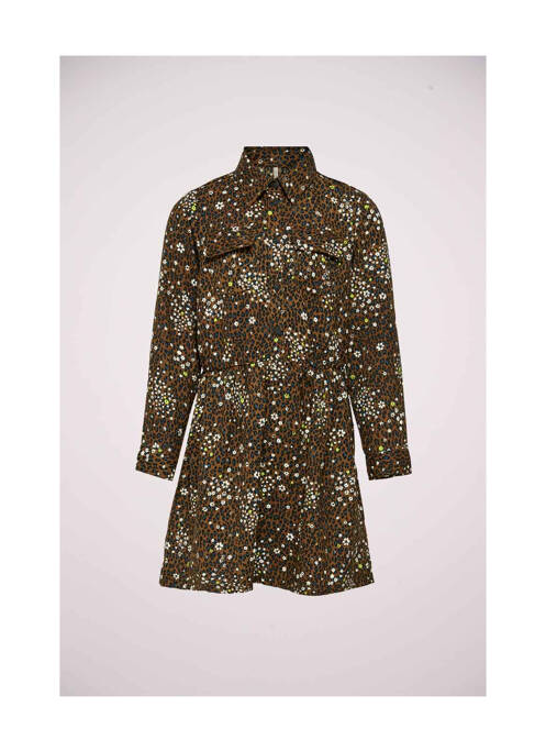 Robe courte marron ONLY pour fille