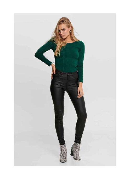 Pantalon slim noir JACQUELINE DE YONG pour femme