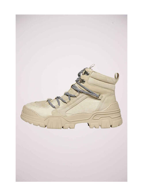 Baskets beige ONLY femme