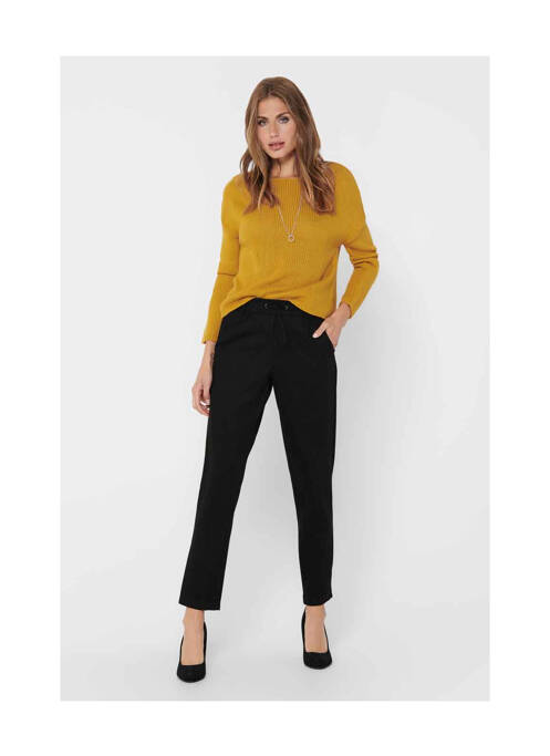 Pantalon chino noir ONLY pour femme