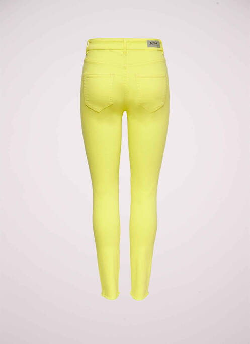 Jeans skinny jaune ONLY pour femme