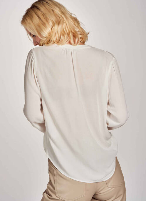 Tunique manches longues beige ONLY pour femme