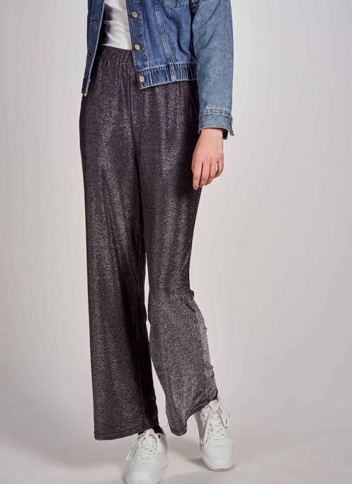 Pantalon droit noir JACQUELINE DE YONG pour femme