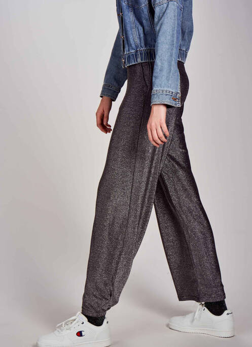 Pantalon droit noir JACQUELINE DE YONG pour femme