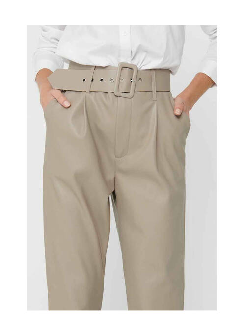 Pantalon droit gris ONLY pour femme