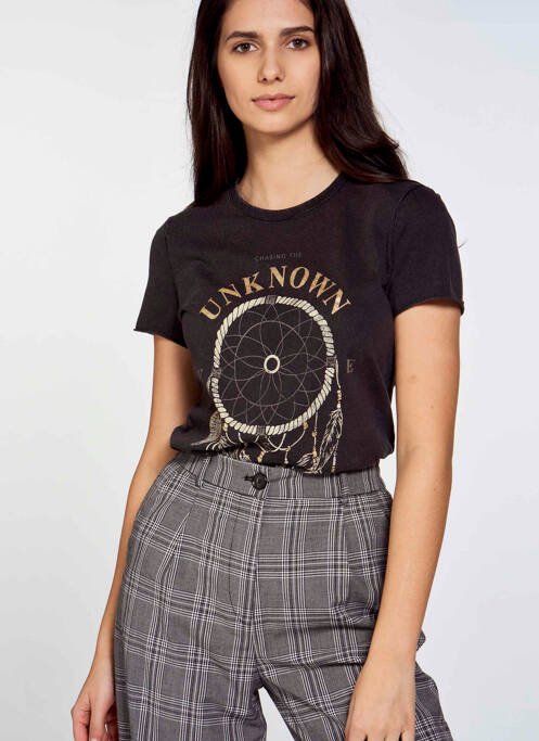 T-shirt noir ONLY pour femme