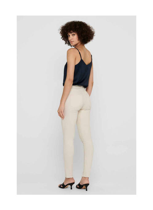 Jeans skinny beige ONLY pour femme