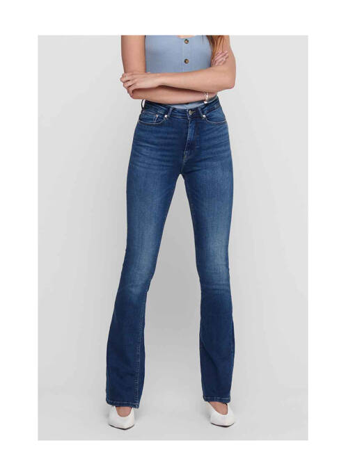 Jean coupe flare bleu ONLY pour femme