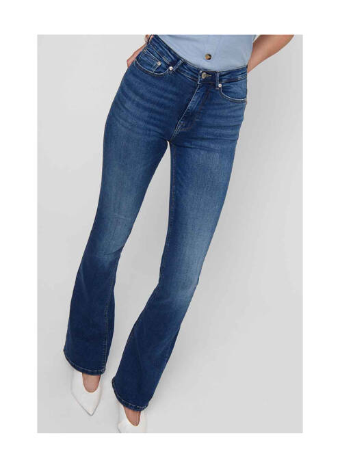 Jean coupe flare bleu ONLY pour femme