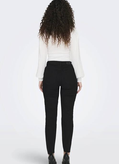 Jeans coupe droite noir ONLY pour femme