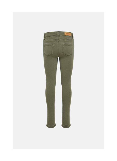 Jeans skinny vert ONLY pour fille