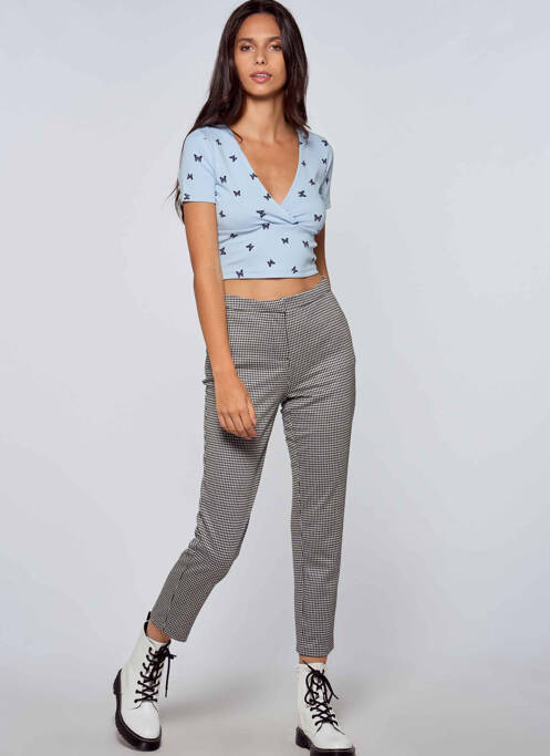 Pantalon chino noir ONLY femme