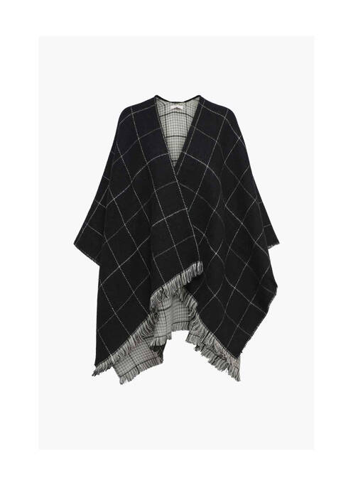 Poncho noir ONLY femme